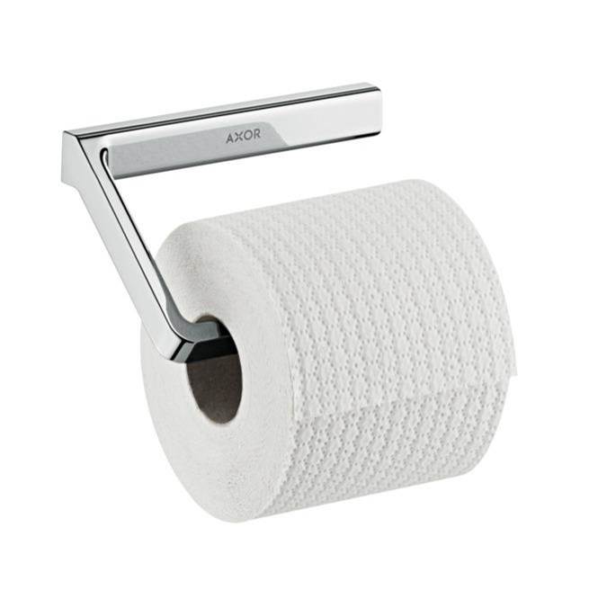 Axor Universal SoftSquare Toilet Paper Holder without Cover in Chrome