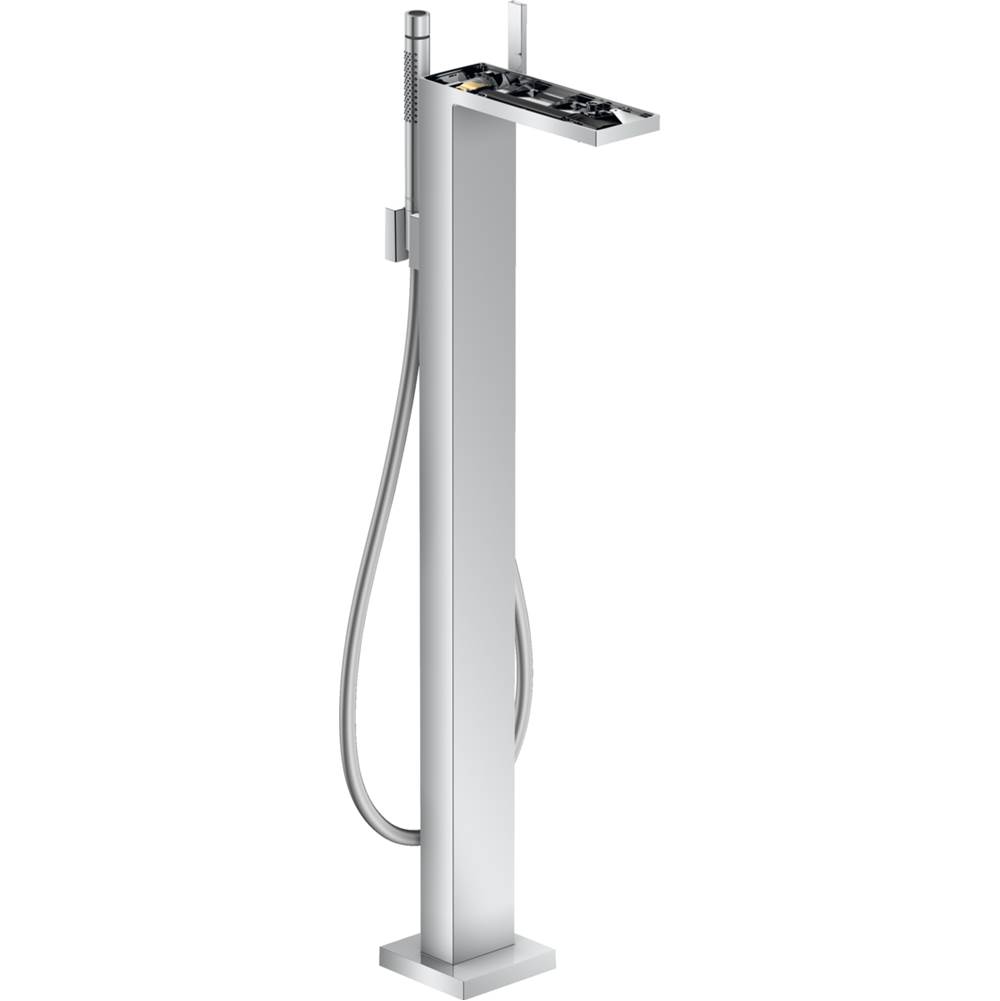 Axor MyEdition Freestanding Tub Filler Trim with 1.75 GPM Handshower without Plate in Chrome