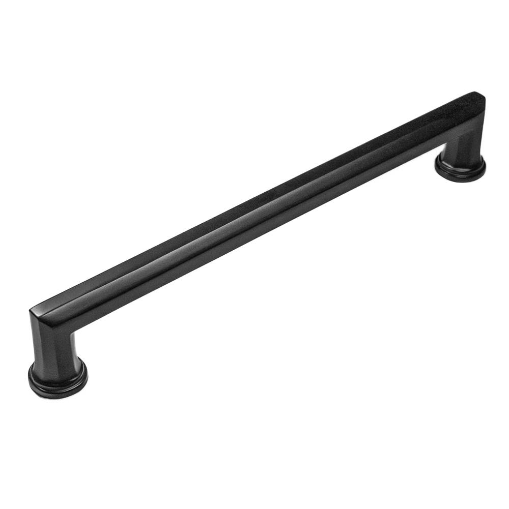 Belwith Keeler Facette Collection Pull 8-11/16 Inch (220mm) Matte Black Finish