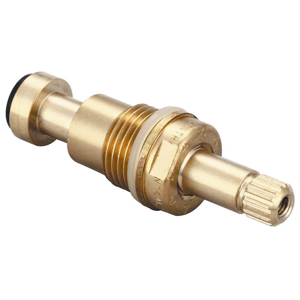 Central Brass Shelf/Slant Back Lavatory Faucet-Stem Assembly-Cold