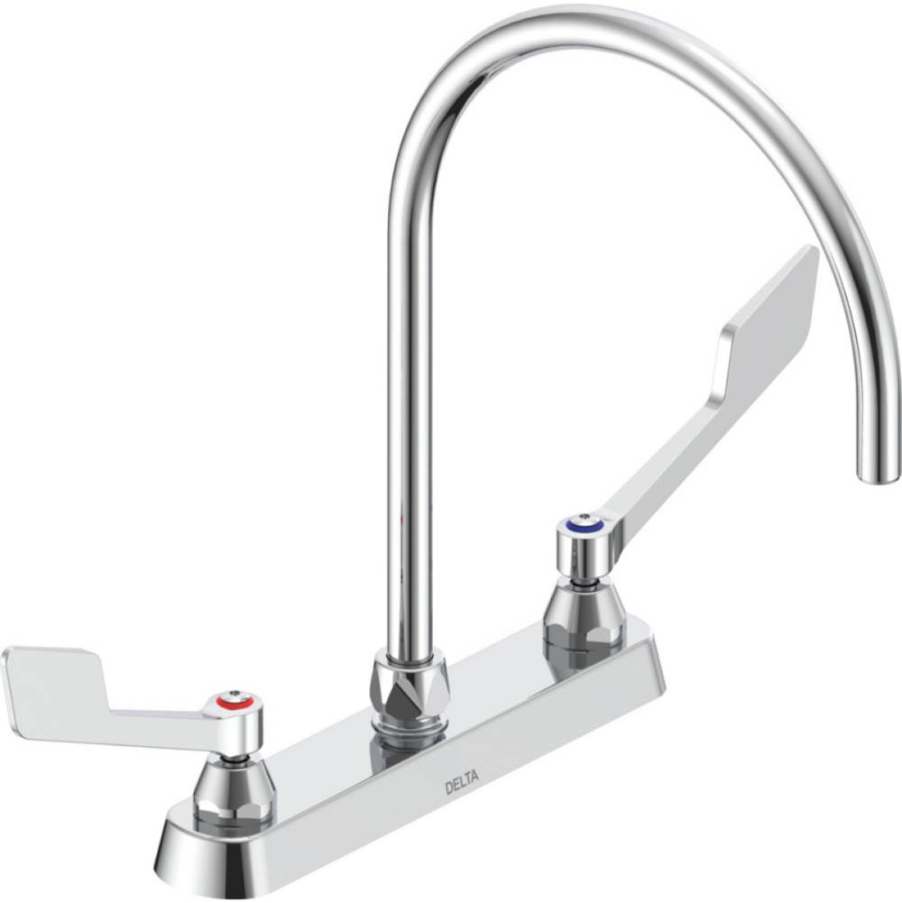 Delta Commercial Commercial 26C3: Two Handle Deckmount Faucet