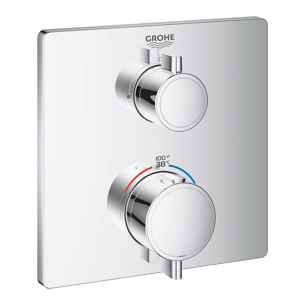 Grohe Single Function 2-Handle Thermostatic Valve Trim