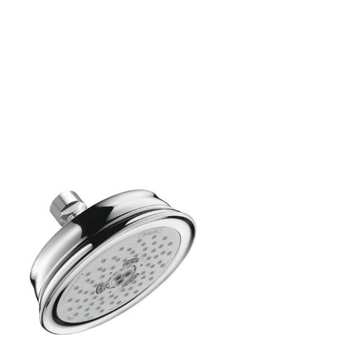 Hansgrohe Croma 100 Classic Showerhead 3-Jet, 1.8 GPM in Chrome