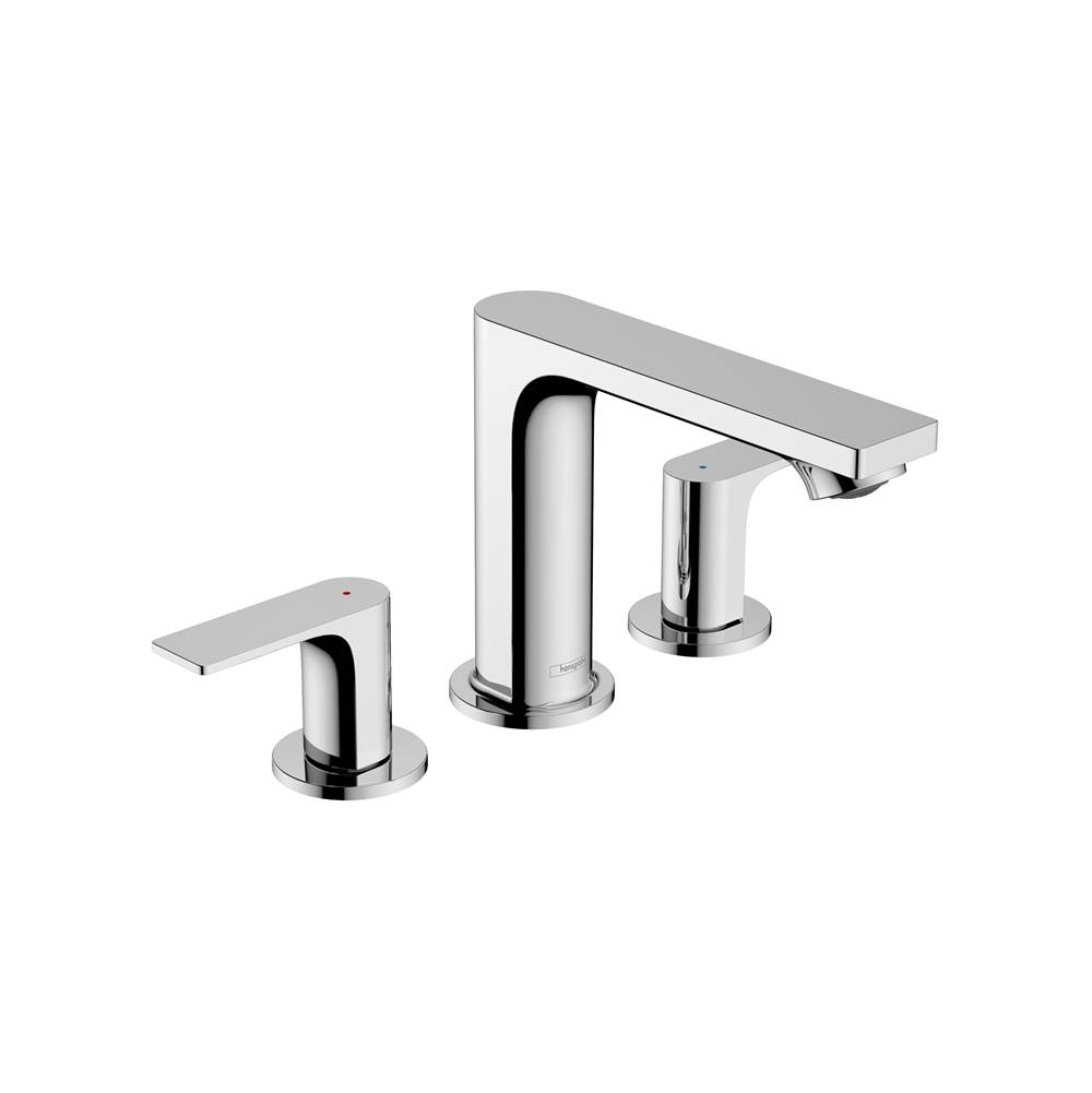 Hansgrohe Rebris E Widespread Faucet 110 with Pop-Up Drain, 1.2 GPM in Chrome
