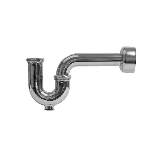 JB Products 1-1/4'' Semi-Cast P-Trap with Cleanout