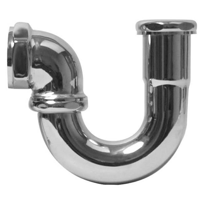 JB Products 1-1/2'' Sink Trap with 1-1/2'' fip Ground Joint Cast Ell and 17ga J-Bend