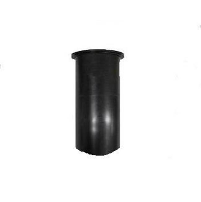 JB Products 1-1/2'' x 4'' Flanged Tailpiece Black PP