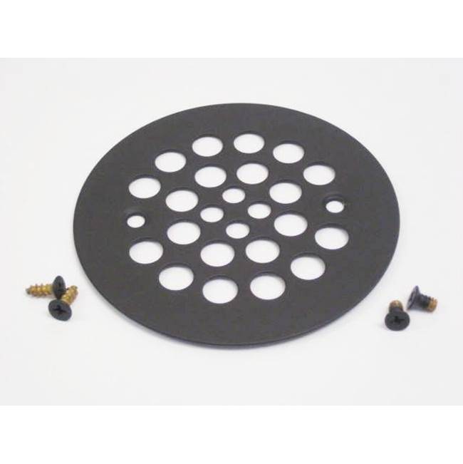 JB Products Shower Strainer 2 Screws 2-5/8'' Holes Oil Rubbed Bronze