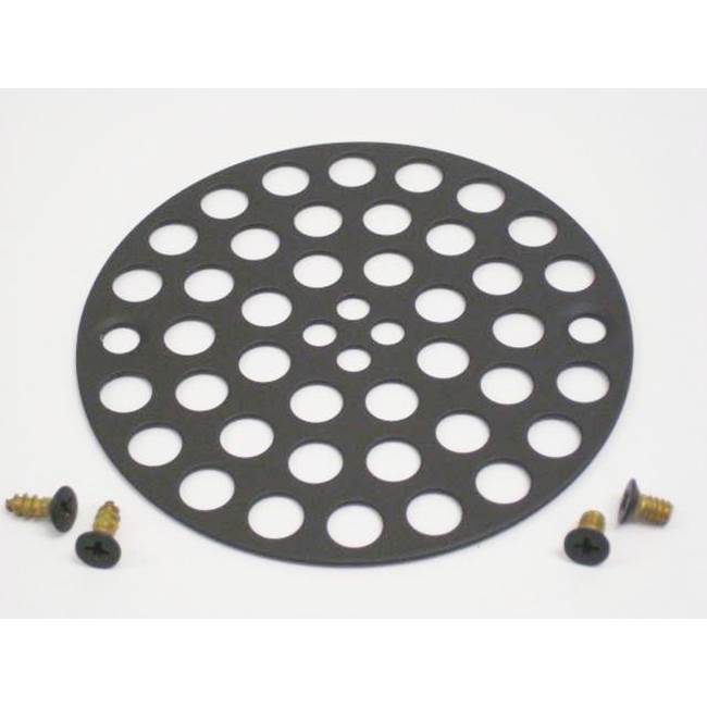 JB Products Shower Strainer 2 Screws 3-3/8'' Holes Oil Rubbed Bronze