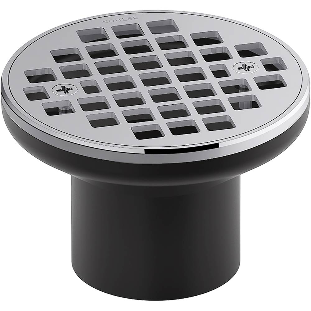Kohler Clearflo round brass tile-in shower drain (drain body not included)