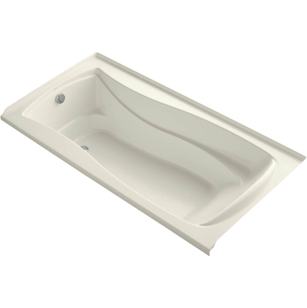 Kohler Mariposa® 60'' x 36'' integral flange Heated BubbleMassage™ air bath with left-hand drain
