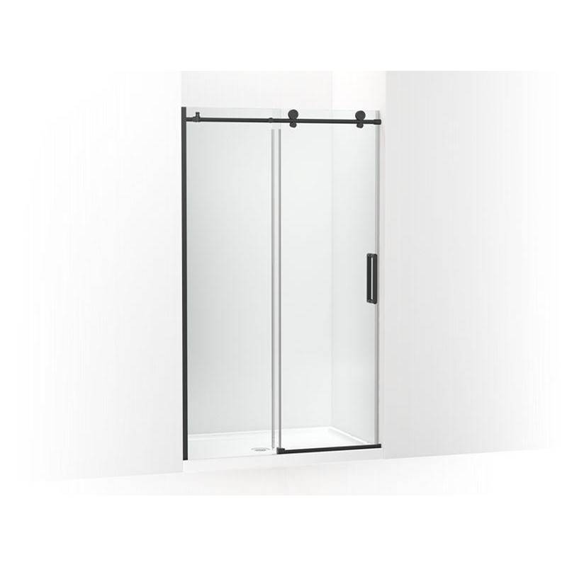 Kohler Composed® Sliding shower door, 78'' H x 44-1/8 - 47-7/8'' W, with 3/8'' thick Crystal Clear glass