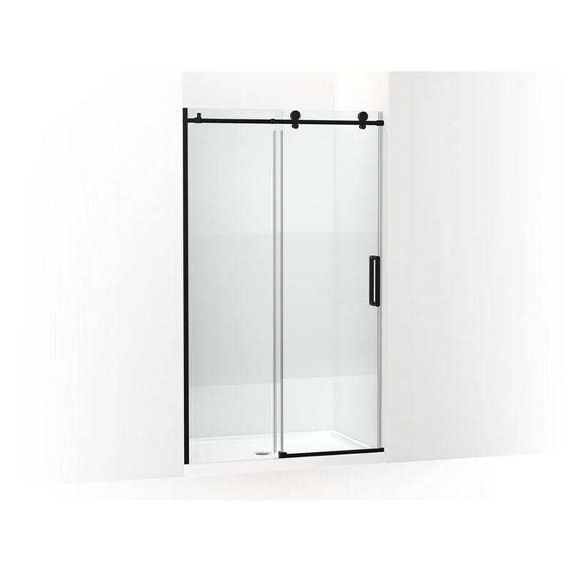 Kohler Composed® 78'' H sliding shower door with 3/8''-thick glass