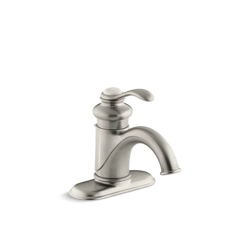Kohler Fairfax® Centerset bathroom sink faucet with single lever handle
