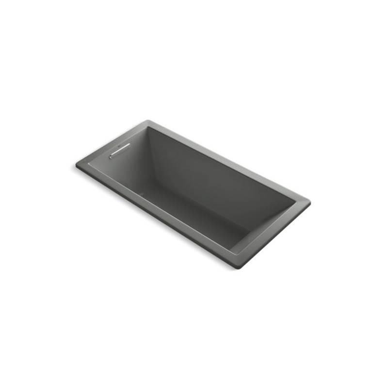 Kohler Underscore® Rectangle 66'' x 32'' drop-in VibrAcoustic® bath with Bask® heated surface
