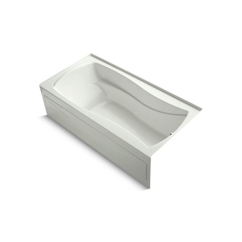 Kohler Mariposa® 72'' x 36'' alcove bath with Bask® heated surface, integral apron, integral flange, and right-hand drain