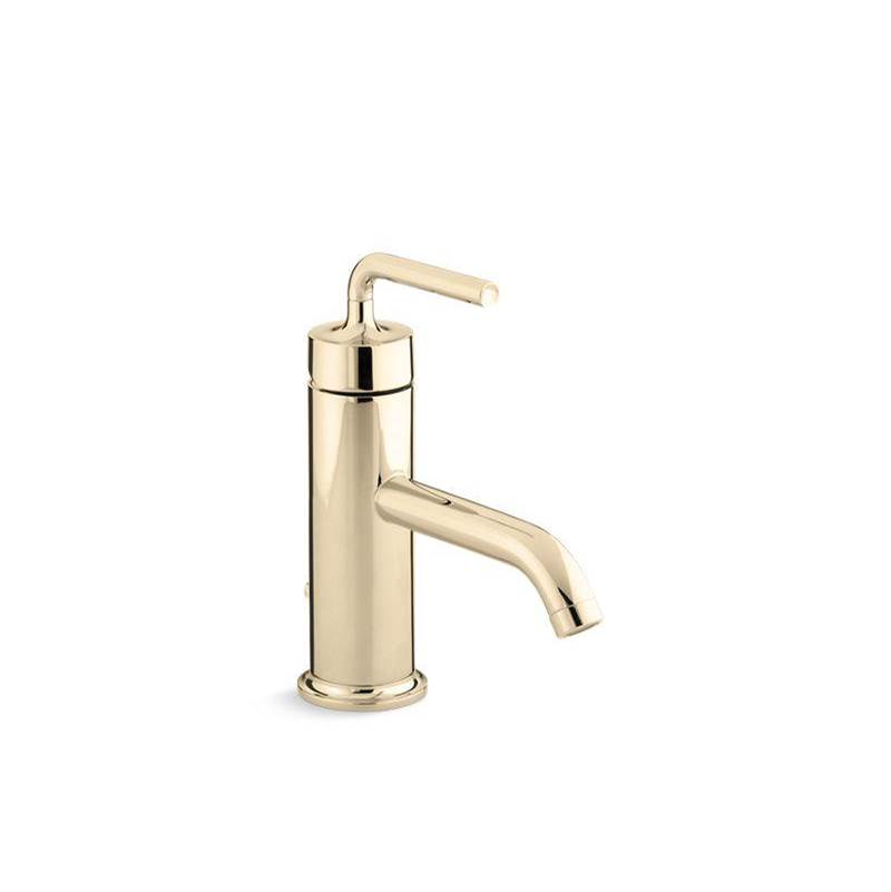 Kohler Purist® Single-handle bathroom sink faucet with straight lever handle, 1.2 gpm