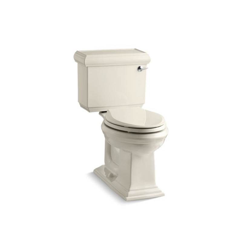 Kohler Memoirs® Classic Comfort Height® Two-piece elongated 1.28 gpf chair height toilet with right-hand trip lever