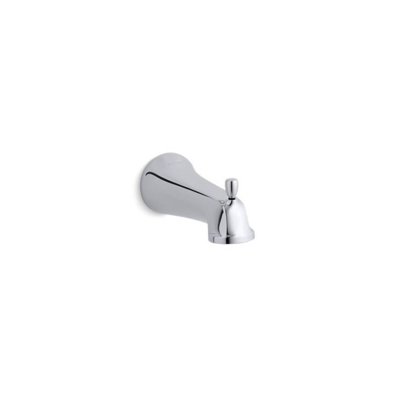 Kohler Bancroft® wall-mount diverter bath spout with slip-fit connection