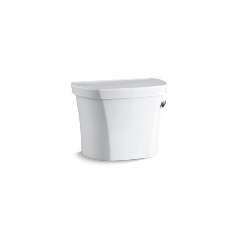 Kohler Wellworth® 1.28 gpf insulated toilet tank with right-hand trip lever and tank cover locks for 14'' rough-in