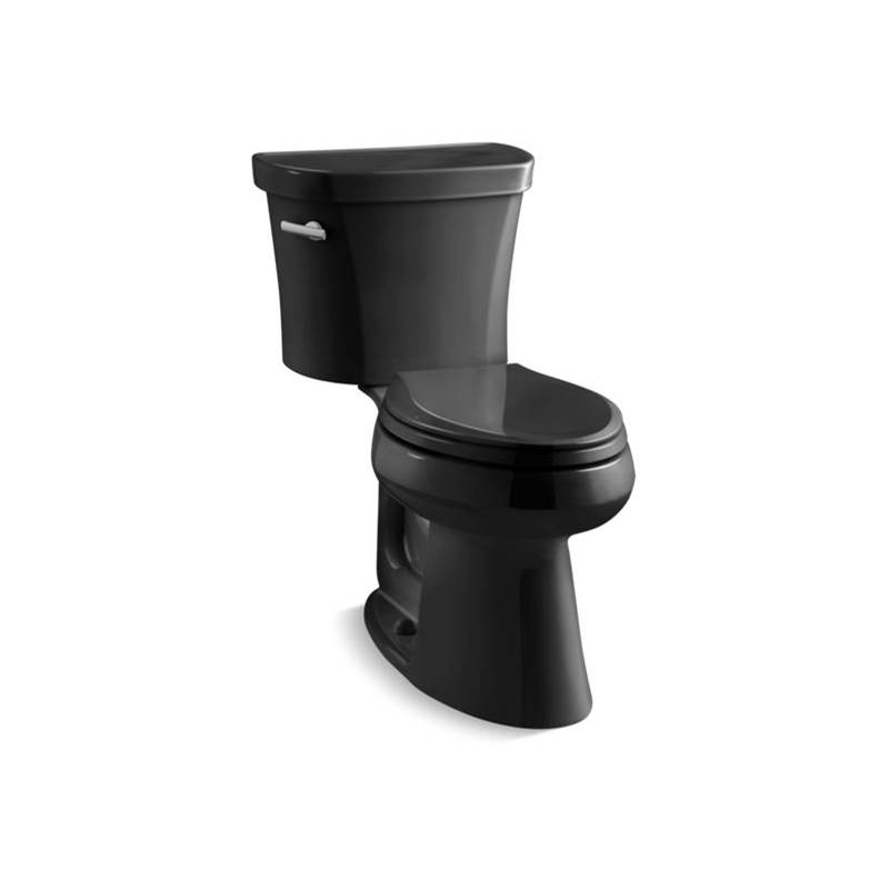 Kohler Highline® Comfort Height® Two-piece elongated 1.28 gpf chair height toilet with 14'' rough-in