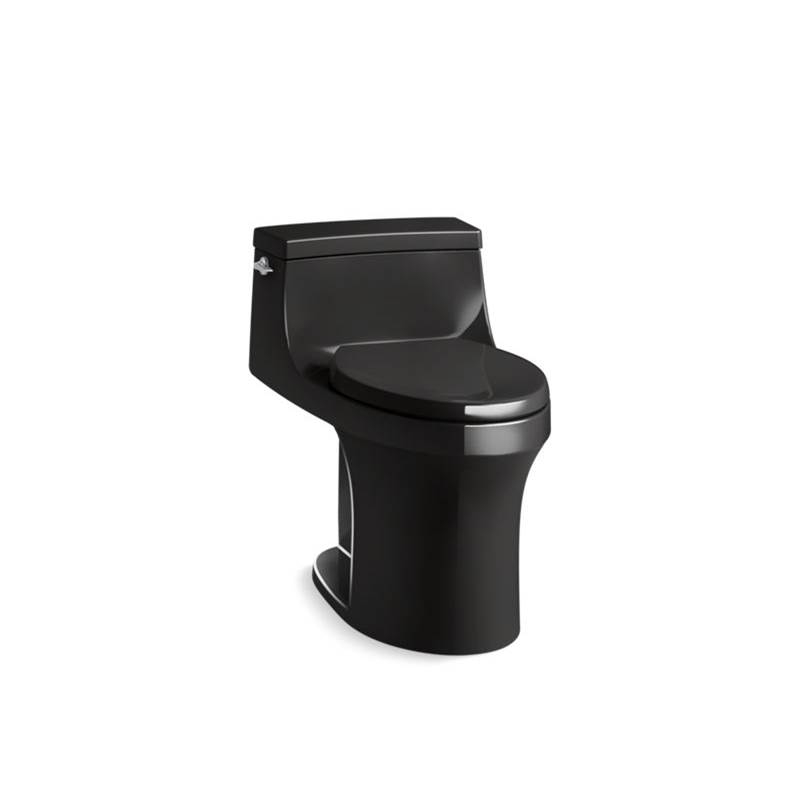 Kohler San Souci® Comfort Height® One-piece compact elongated 1.28 gpf chair height toilet with Quiet-Close™ seat