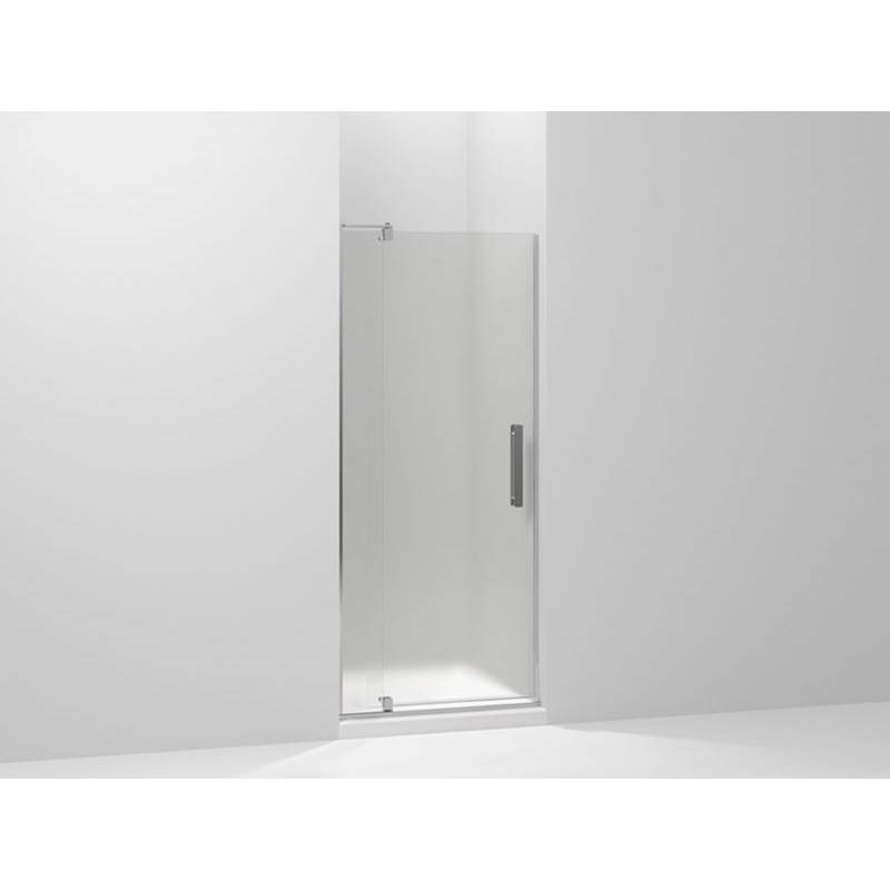 Kohler Revel® Pivot shower door, 70'' H x 27-5/16 - 31-1/8'' W, with 5/16'' thick Frosted glass