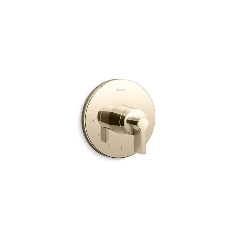 Kohler Components® Thermostatic valve trim with lever handle