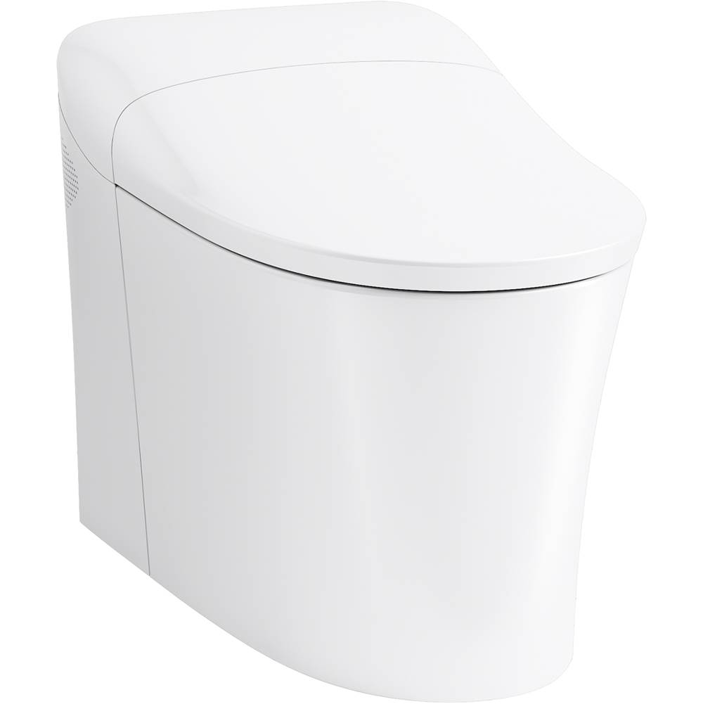 Kohler Eir™ Comfort Height® One-piece elongated dual-flush intelligent chair-height toilet