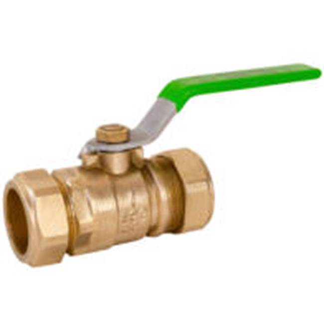 Matco Norca LEAD FREE 3/4'' BALL VALVE W/COMPRESION ENDS COMPRESSION ENDS RATED AT 150PSI
