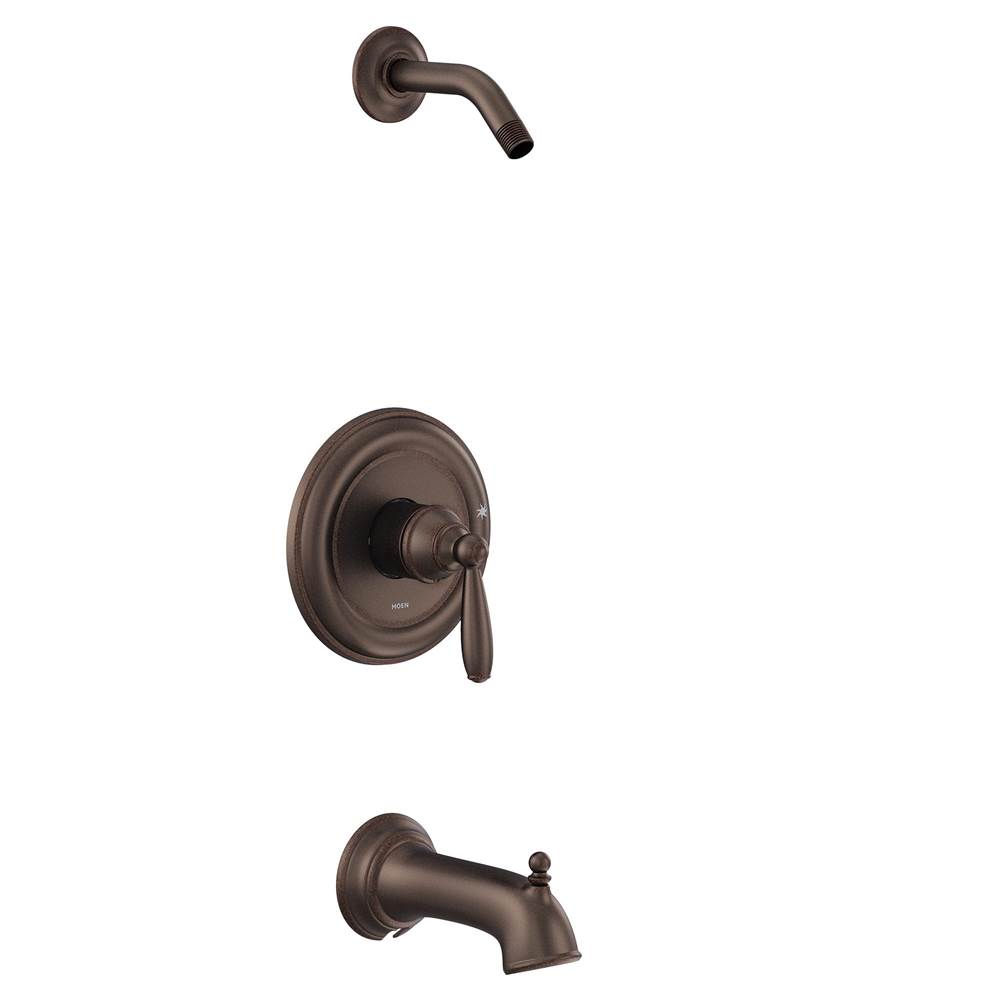 Moen Brantford M-CORE 2-Series 1-Handle Tub and Shower Trim Kit in Oil Rubbed Bronze (Valve Sold Separately)
