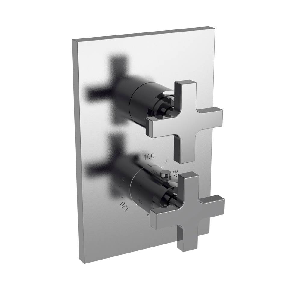 Newport Brass Cube 2 1/2'' Square Thermostatic Trim Plate with Handle