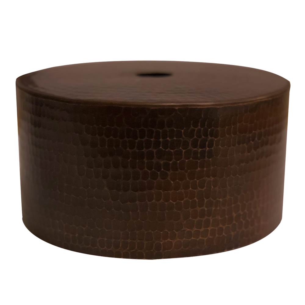 Premier Copper Products Hand Hammered Copper 8'' Round Cylinder Pendant Light Shade