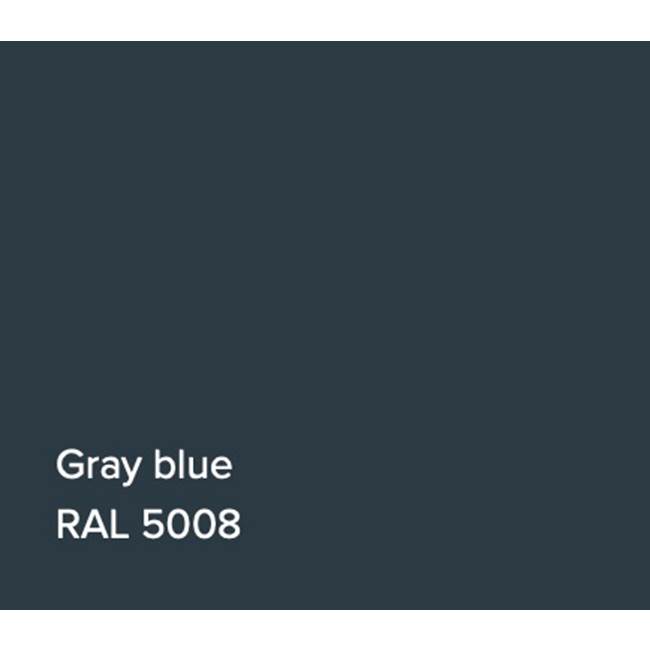Victoria + Albert RAL Basin Grey Blue Matte
