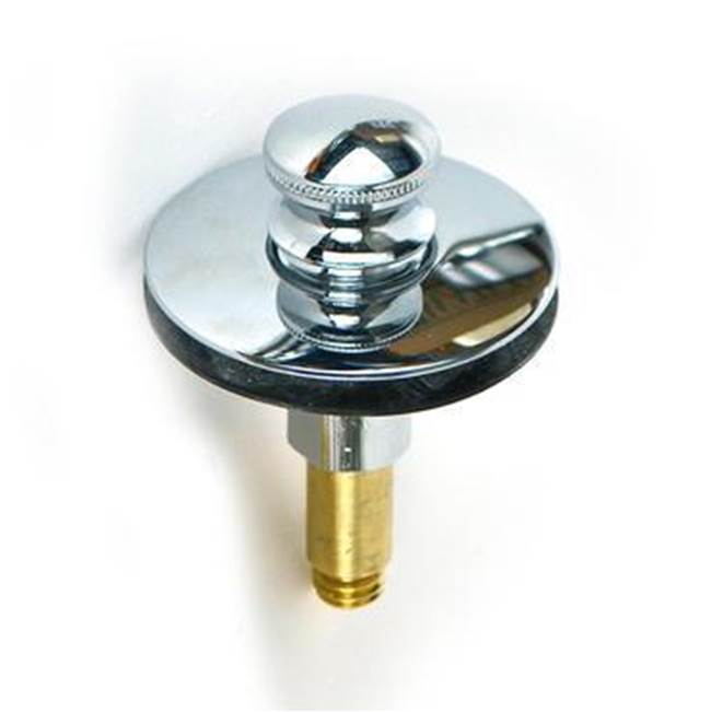 Watco Manufacturing Lift And Turn Replacement Brass Stopper With 3/8 Pin Chrome Plated